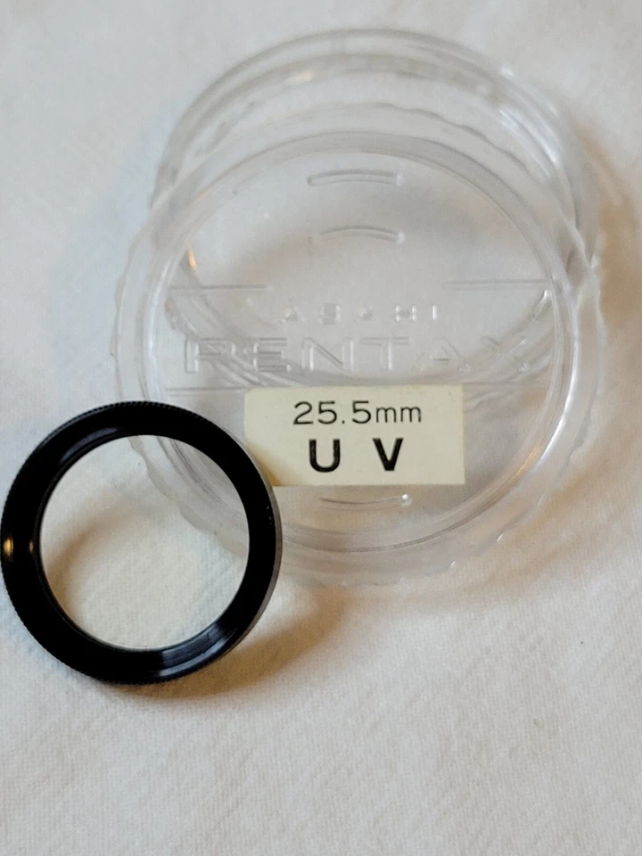 Rare! Vintage Asahi Pentax-110 UV 25.5mm Lens Filter with Case. Made in Japan. - Image 2 of 4
