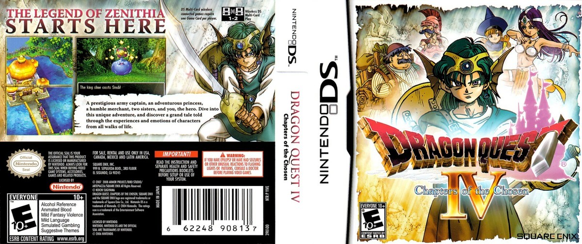ドラゴンクエストIV ニンテンドーDS Amazon.co.jp: ドラゴンクエストIV 導かれし者たち : ゲーム