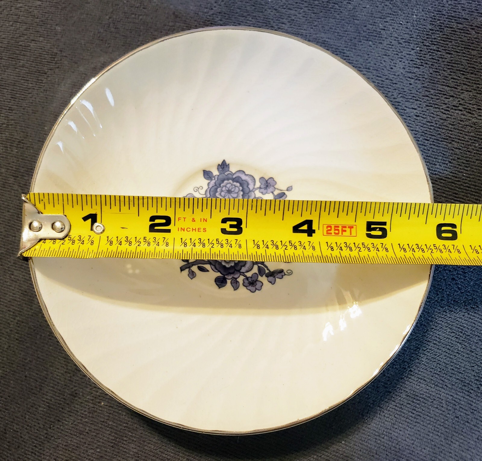 8 pc Set Vtg Royal Blue Wedgwood 2 Dinner Plates 2 Berry Bowls 2 Cups 2 Saucers