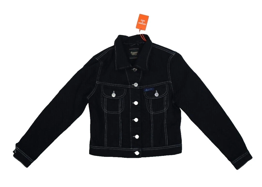 Superdry Negro abrigos, chaquetas y chalecos para Mujeres