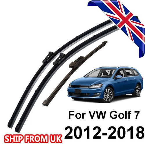 26"18"11" Front Rear Windscreen Wiper Blades Set For VW Golf MK7 2012
