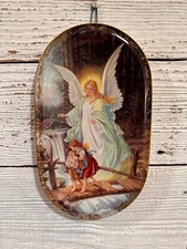 Bradex Annaburg 1995 Oval Guardian Angel  & Children.   KLB460