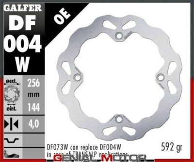 Galfer Bremsscheiben Vorder WAVE FIXED 256x4mm HONDA NX 650 DOMINATOR 1987>1988