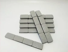 6 BOX 1 OZ GRAY WHEEL WEIGHTS STICK-ON ADHESIVE TAPE LEAD-FREE 720 PCS