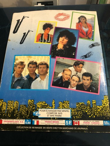 Album figurine Panini Collection Salut 89 completo vintage epoca musica paninaro - Foto 4 di 11