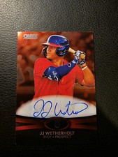 2023 Onyx Premium JJ Wetherholt Red Auto 13/18 Cardinals