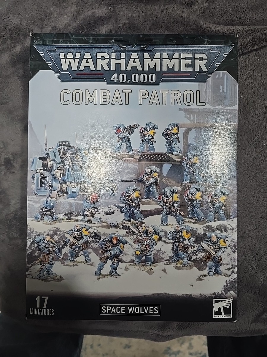 Games Workshop Warhammer 40k Space Wolves Combat Patrol NIB