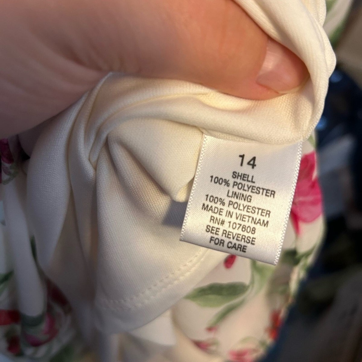 ROZ & ALI FLORAL HI LOW DRESS WOMEN'S SIZE 14 | eBay