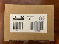 Rhino PSC-12-060 Power Supply 100-240 VAC 1.3-0.8Amp Input 12-16 VDC, NEW