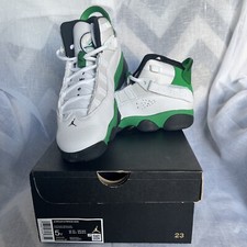 Jordan 6 Rings Mid White Lucky 323419-131 Size 5y