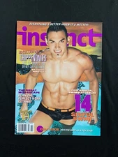 Instinct Gay Magazine February 2008 Brandon Pereyda, Idina Menzel