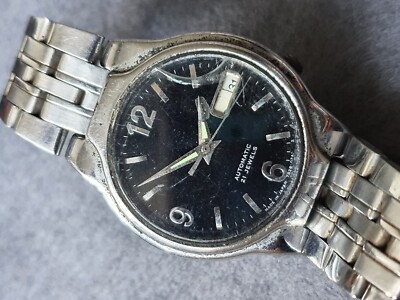 Faulty Seiko 5 Gents Mens Automatic Self Winding Watch Wristwatch 7S26 MX11