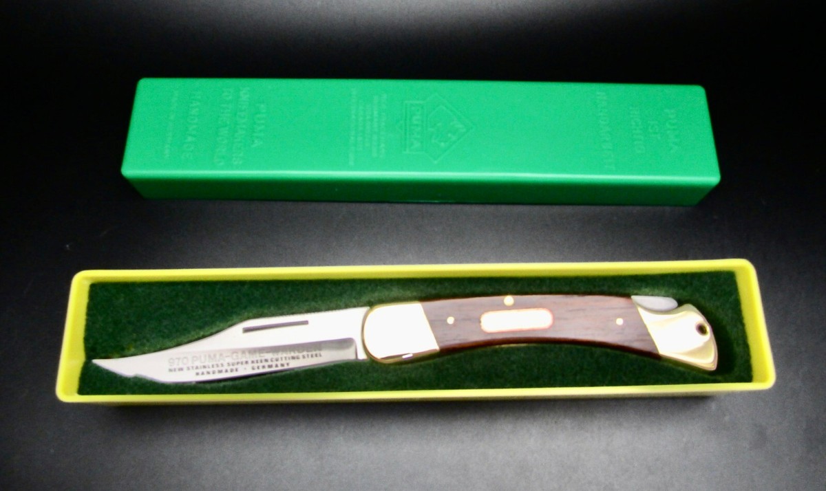 PUMA VTG GAME WARDEN 970 Knife SUPER KEEN 1978 Made In Germany