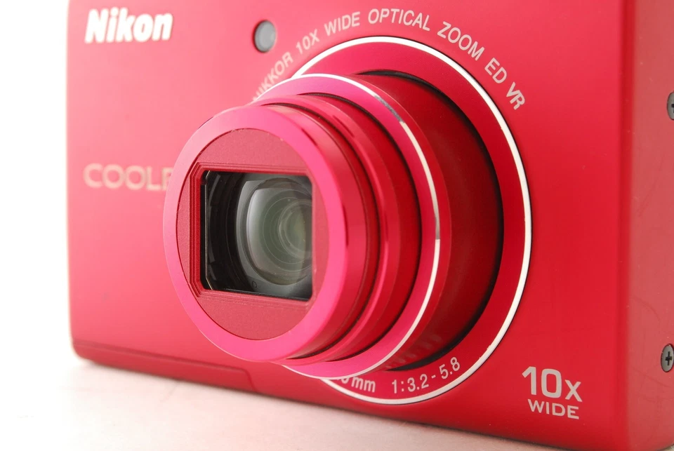 【MINT BOXED】Nikon COOLPIX S6200 Red 16.0MP 10x Digital Camera - Image 3 of 4