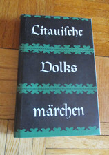 Litauisch Volksm&auml;rchen - Akademie Verlag Berlin 1980 - 2. AL - B. Kerbelyte