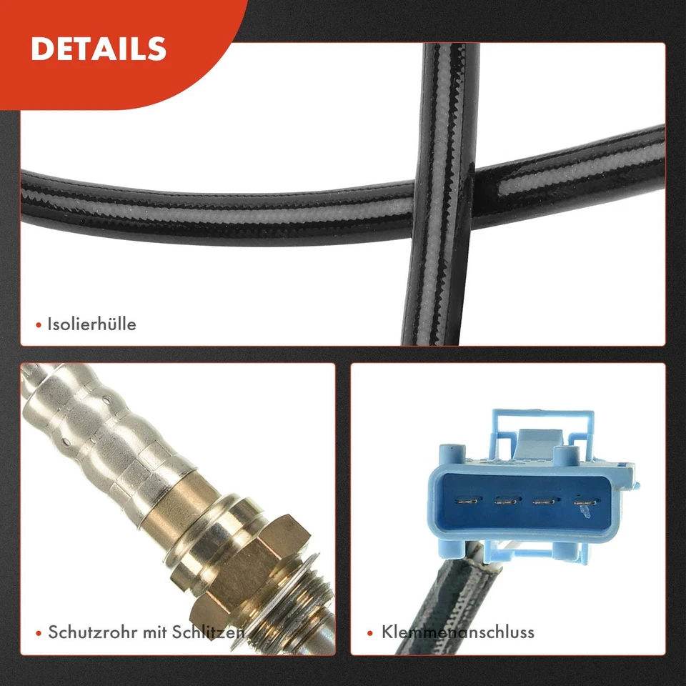 Sonda lambda sonda diagnostica dopo catalizzatore per Citroen C5 I DC Nemo Fiat Fiorino Peugeot - Immagine 2 di 4