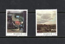 R6673  Norway  1981   art paintings   2v.   MNH