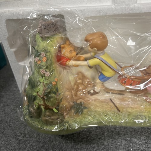 WDCC Disney Winnie The Pooh Hooray for Pooh Will Soon Be Free w/ COA NOS - Picture 3 of 8