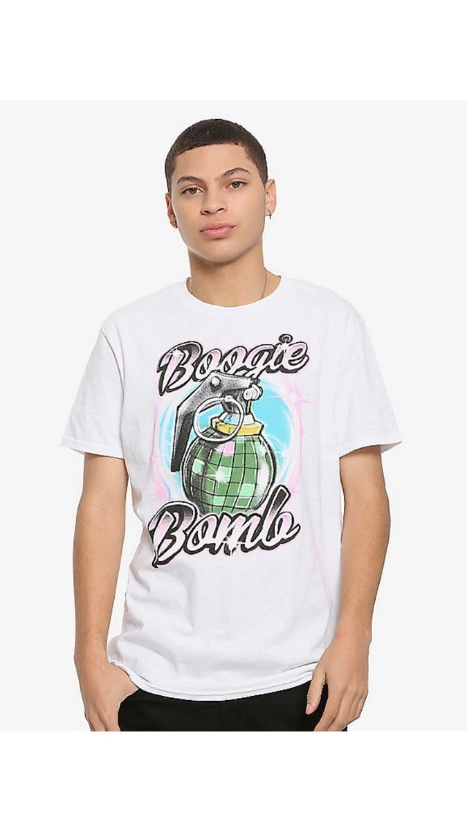 electrodo tomar altura NEW Fortnite Boogie Bomb Airbrush T-Shirt Hot Topic Epic Games Men's Small | eBay electrodo tomar altura NEW Fortnite Boogie Bomb Airbrush T-Shirt Hot Topic Epic Games Men's Small | eBay