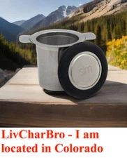 18/8 Stainless Steel Extra-Fine Mesh Tea Infuser with Lid