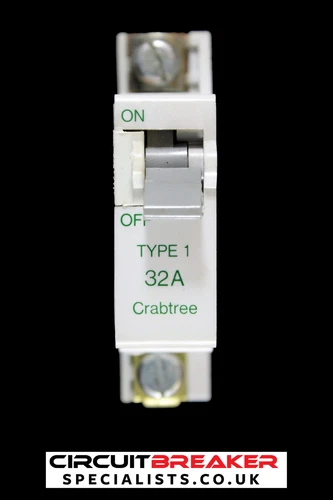 CRABTREE 32 AMP TYPE 1 M6 MCB CIRCUIT BREAKER SB6000