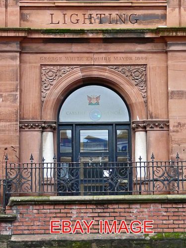 PHOTO CARLISLE DOOR FORMER ELECTRIC LIGHTING STATION FRONT DOOR TO THE BUILDING - Picture 1 of 1