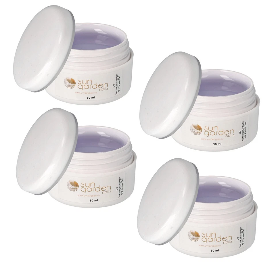 UV Versiegelungsgel klar 4 x 30ml - UV Gel Classic Finish klar - Bild 2 von 4