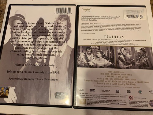 Going My Way DVD Bing Crosby 1944 & Anna And The King Of Siam Duo Classic Films - Picture 5 of 18