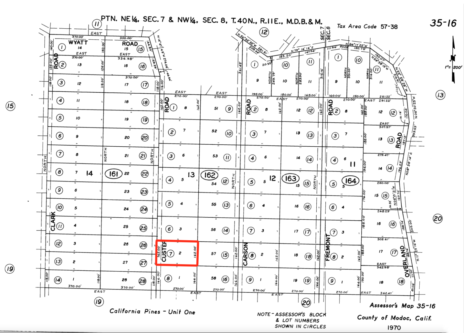 California Land For Sale .99 Acres With Tall Trees, Level & Views