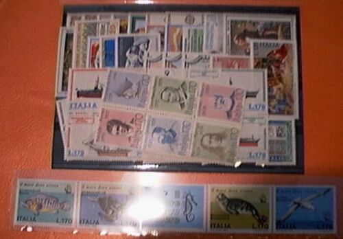 ITALY 1978 Single Year Integral MNH ** All Issues - Picture 34 of 35