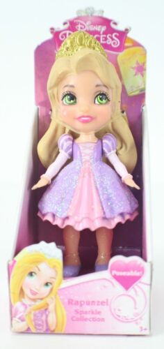 Disney Princess Poseable Mini Sparkle Rapunzel Doll NEW | eBay