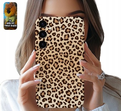 Hülle Samsung Galaxy S24 Leopard Modische Damen Muster + Glas