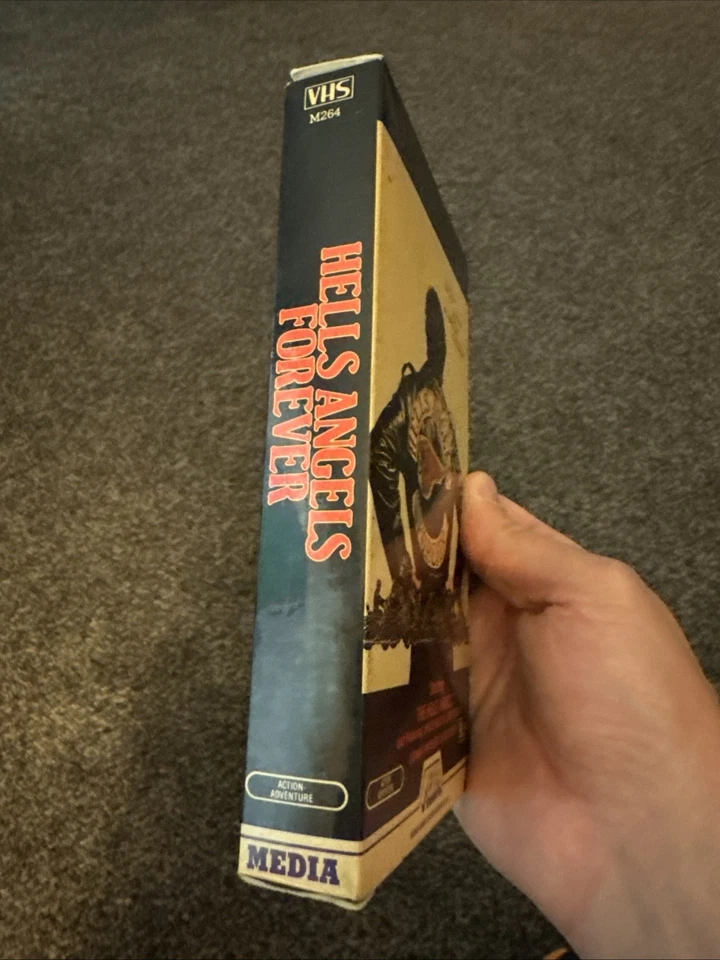 Hells Angels Forever  1984 VHS RARE Media Double Flat 1st Jerry Garcia - Image 2 of 4
