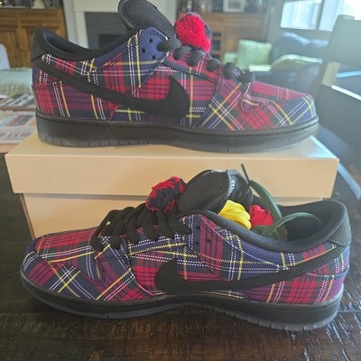 Nike SB Dunk Pro QS NW x Nardwuar ''Tartan''/''Tam O' Shanter Hat'' II1493-600  Sz12
