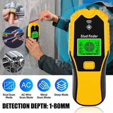 5 in 1 Stud Detector Digital Wall Scanner Handheld Wires Cable Pipe Metal Finder