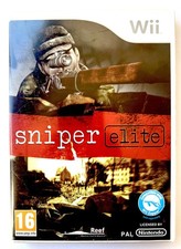 Sniper Elite Nintendo Wii PAL Juego Completo Buen Estado Abierto