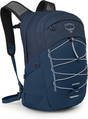 Osprey Quasar Commuter Backpack, Atlas Blue/Heather Grey, One Size