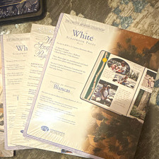 Creative Memories Scrapbook 8.5" x 11" lot. Book, pages and protectors.