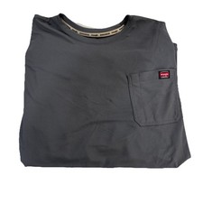 Wrangler Workwear Long Sleeve Gray Shirt In The Size 2XL