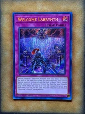 Yugioh Welcome Labrynth BLMR-EN102 Secret Rare 1st Ed NM