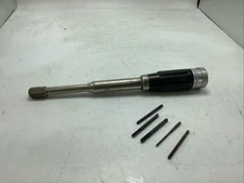 Millers Falls No. 188A Hand Push Drill w/ Five Bits