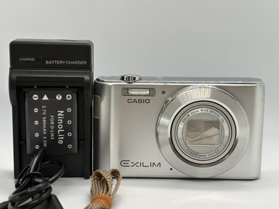 CASIO EXILIM EX-ZS180 シルバー　中古 中古・動作確認済】CASIO EXILIM EX-ZS180 シルバー カシオ コンパクト