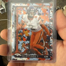 Topps Chrome 2025 camo Refractor Pat Surtain II Denver Broncos Card #93