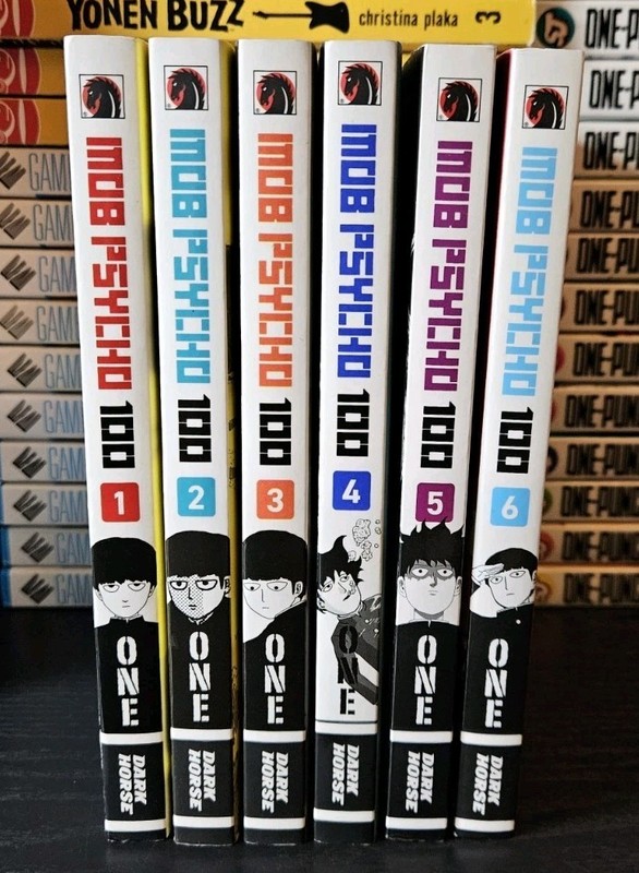 Manga Mob Psycho 100 Vol 1-6 English Volumes One