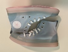 Converse Chuck Taylor All Star High Top Canvas Kids US 3 Blue Pink