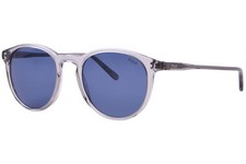 Polo Ralph Lauren PH4110 541380 Sunglasses Men's Transparent Grey/Dark Blue 50mm
