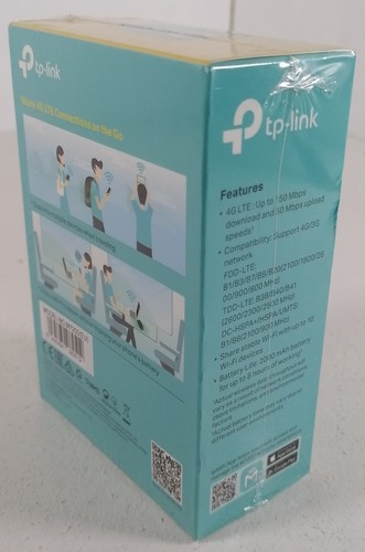 TP-Link M7200 - 4G LTE Mobile Wi-Fi Hotspot Modem Version 3 - New and Sealed - Afbeelding 4 van 5