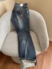 Tin Haul Women s Bootcut Jeans Blue Medium Wa...