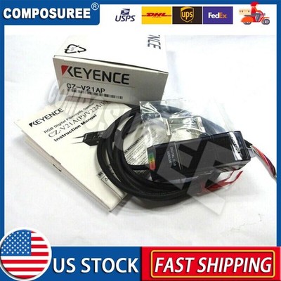 Keyence CZ-V21AP Fiber Optic Color Mark Sensor CZ-V21AP New 1PC