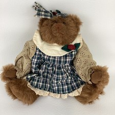 TC Dawson by Fiesta Jointed Mamma Teddy Bear 11" Plush Stuffed Animal Vintage